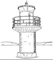 Hängdyn, Lt - Lighthouse near Lysekil