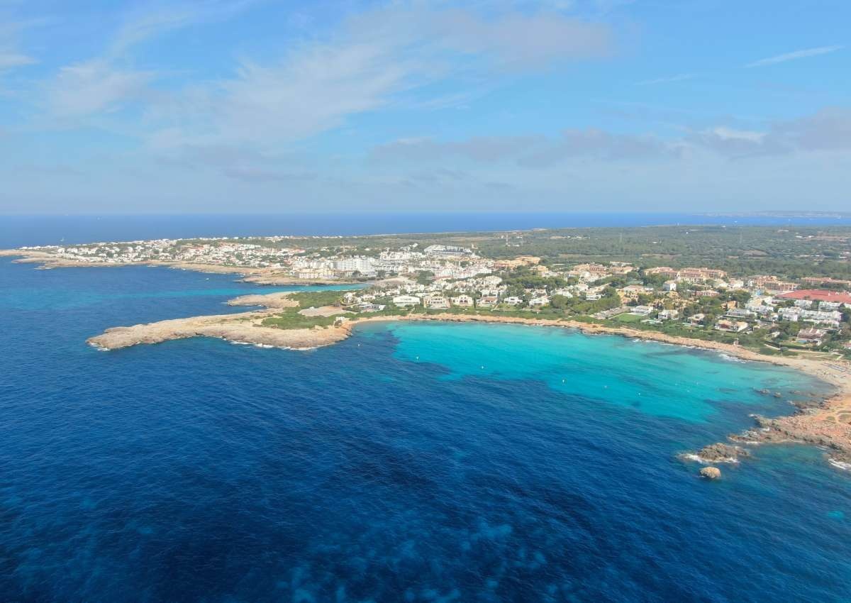 Menorca - Cala de son Aparest, Anchor - Ankerplaats in de buurt van Ciutadella