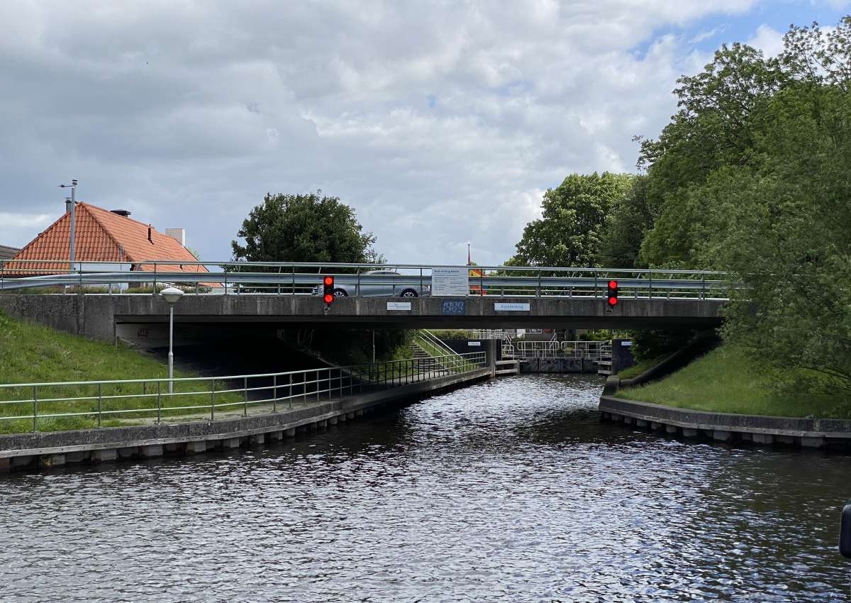 Kuinderbrug, in N351  - Brücke bei Steenwijkerland (Kuinre)