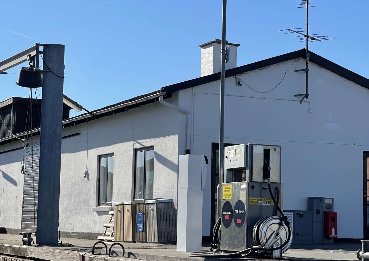 Bogense Havn - Gas station - Tankstelle bei Bogense