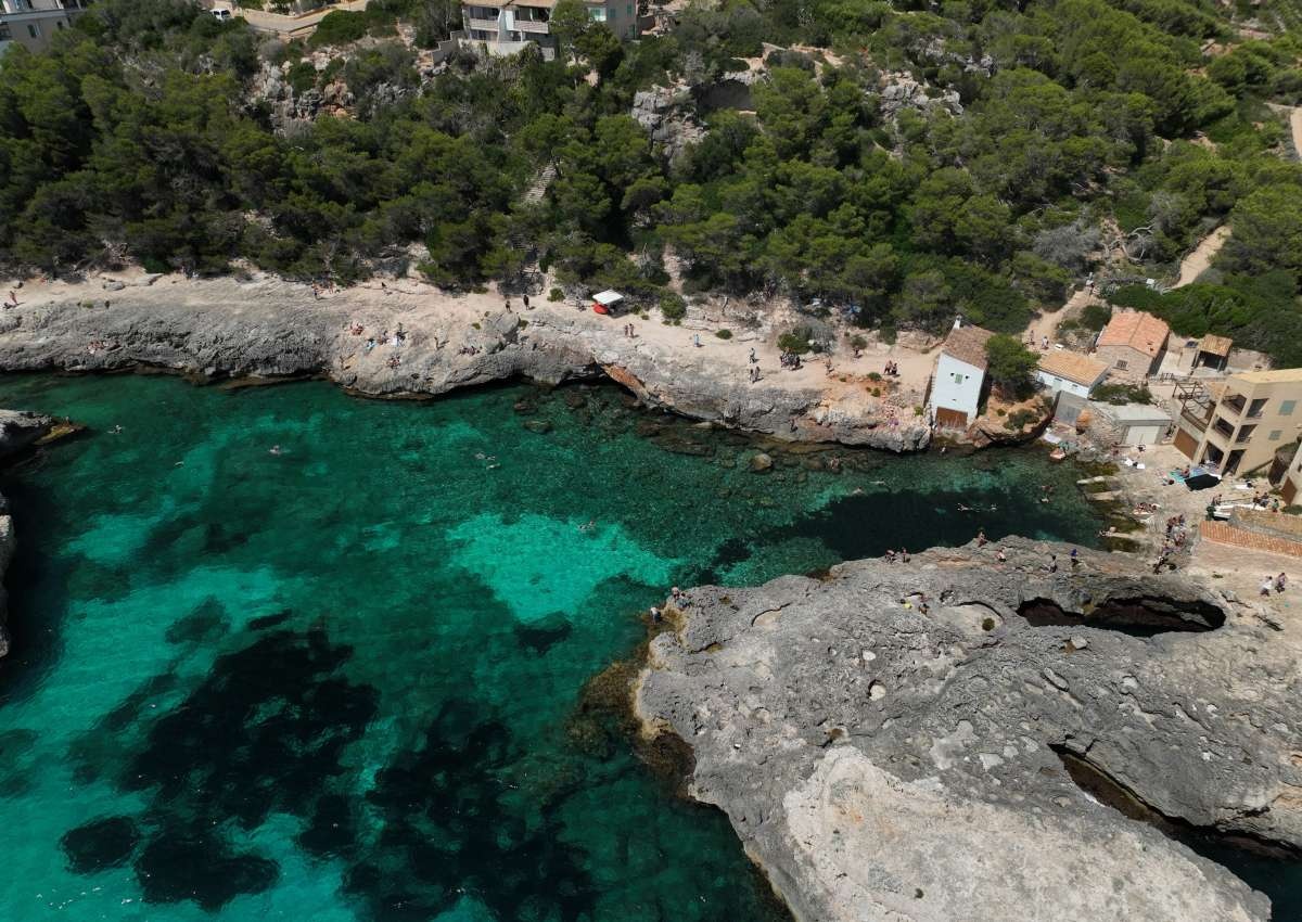 Mallorca - Cala de s´Amoni, Anchor - Anchor près de Santanyí