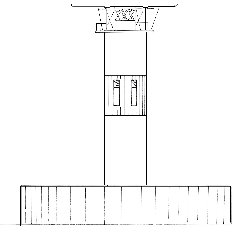 Sjællands Rev N - Leuchtturm