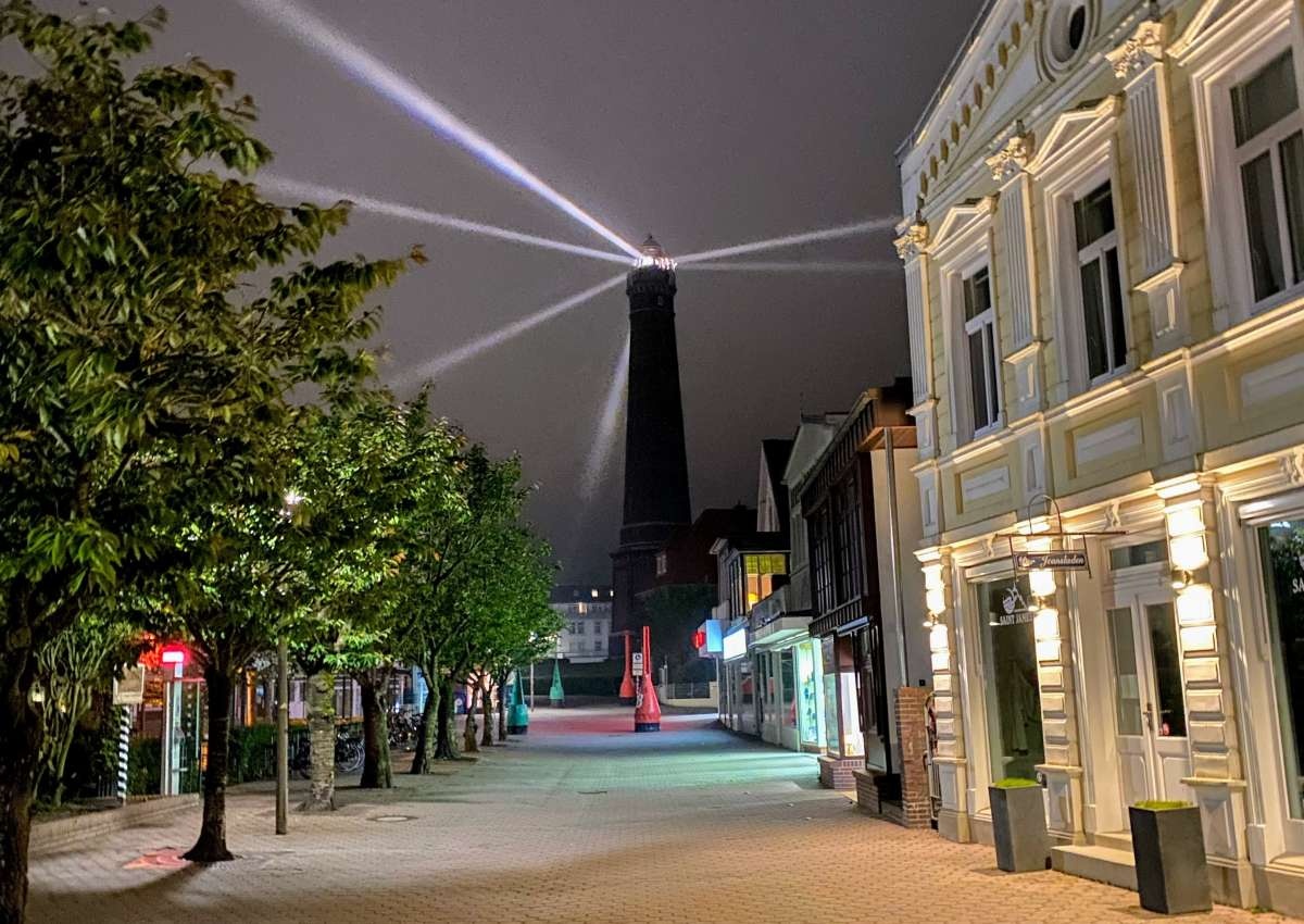 Vuurtoren Borkum - Leuchtturm bei Borkum