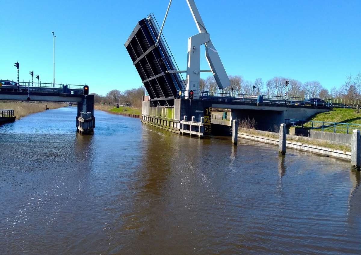 Schreiersbrug - Brücke bei Noardeast-Fryslân (Dokkum)