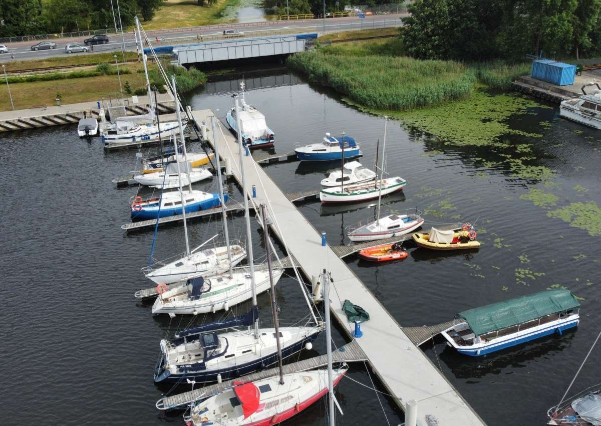 Kołobrzeg - Saline Boat Club - Hafen bei Kołobrzeg (Radzikowskie Przedmieście)