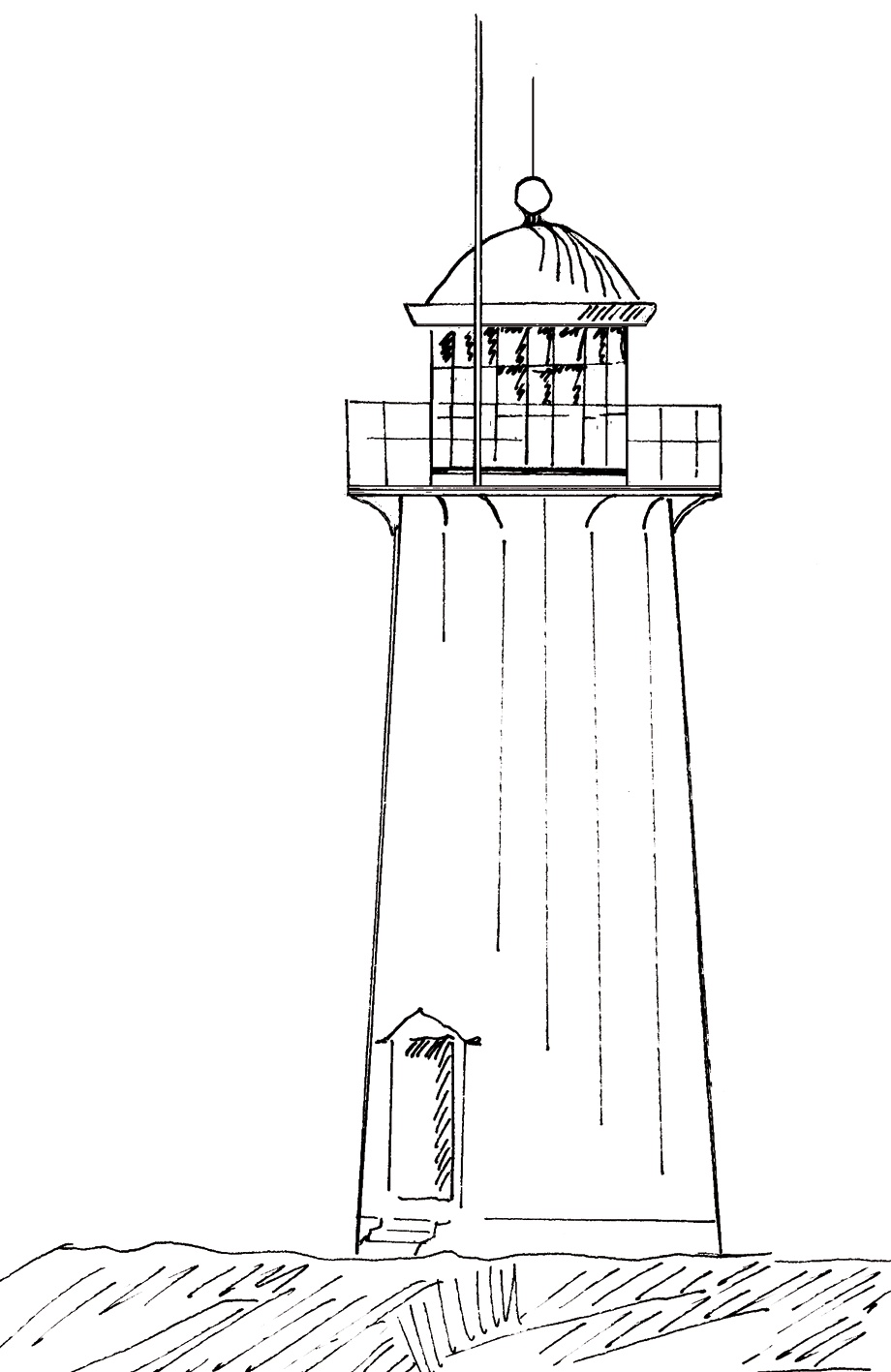 Hallands Svartskär - Leuchtturm