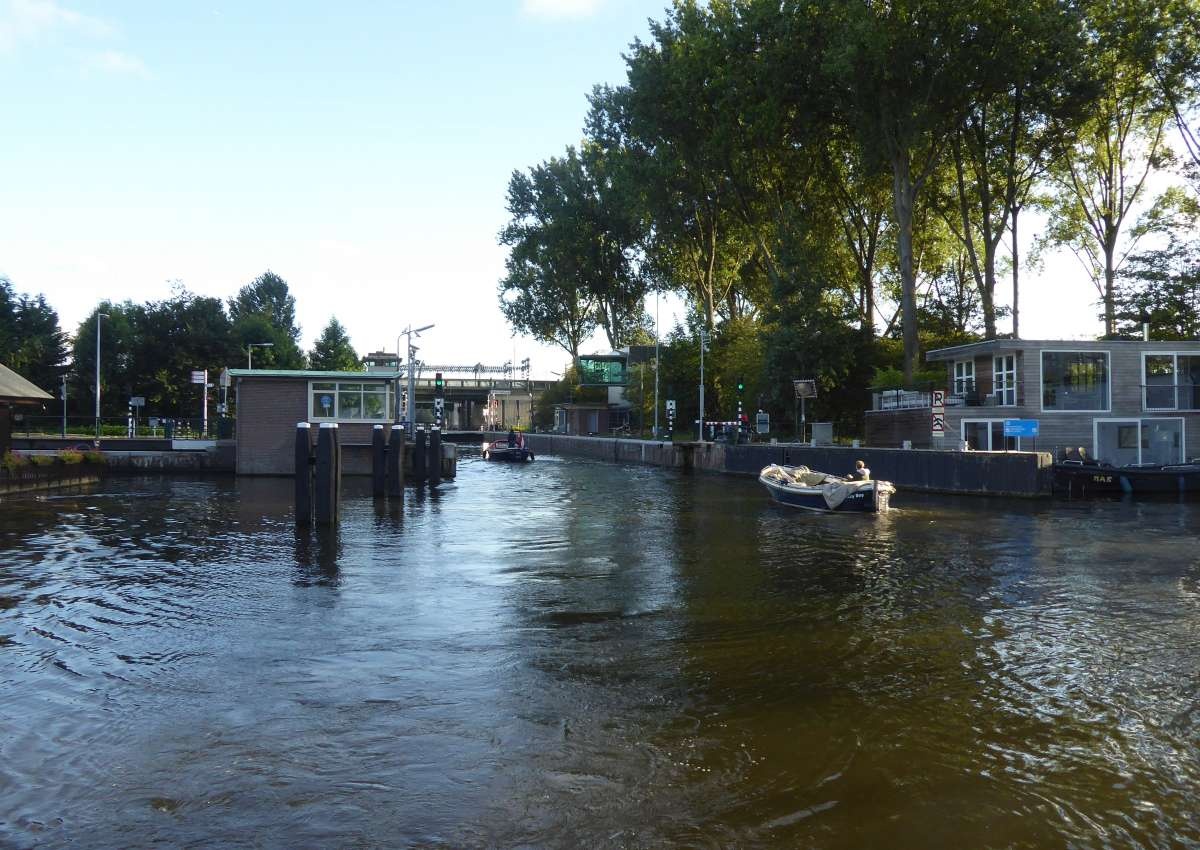Nieuwe Meerschutsluis - Lockgate près de Amsterdam