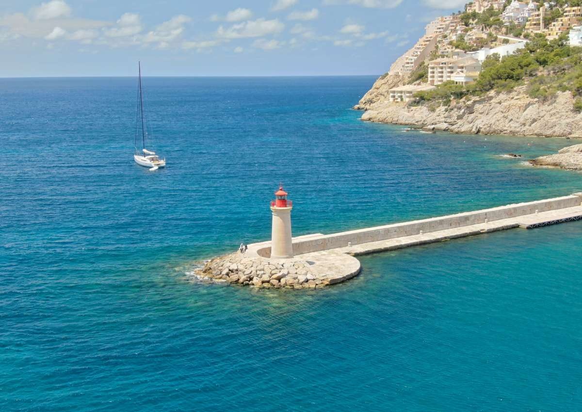 Mallorca - Puerto de Andratx, Anchor - Ankerplaats in de buurt van Andratx