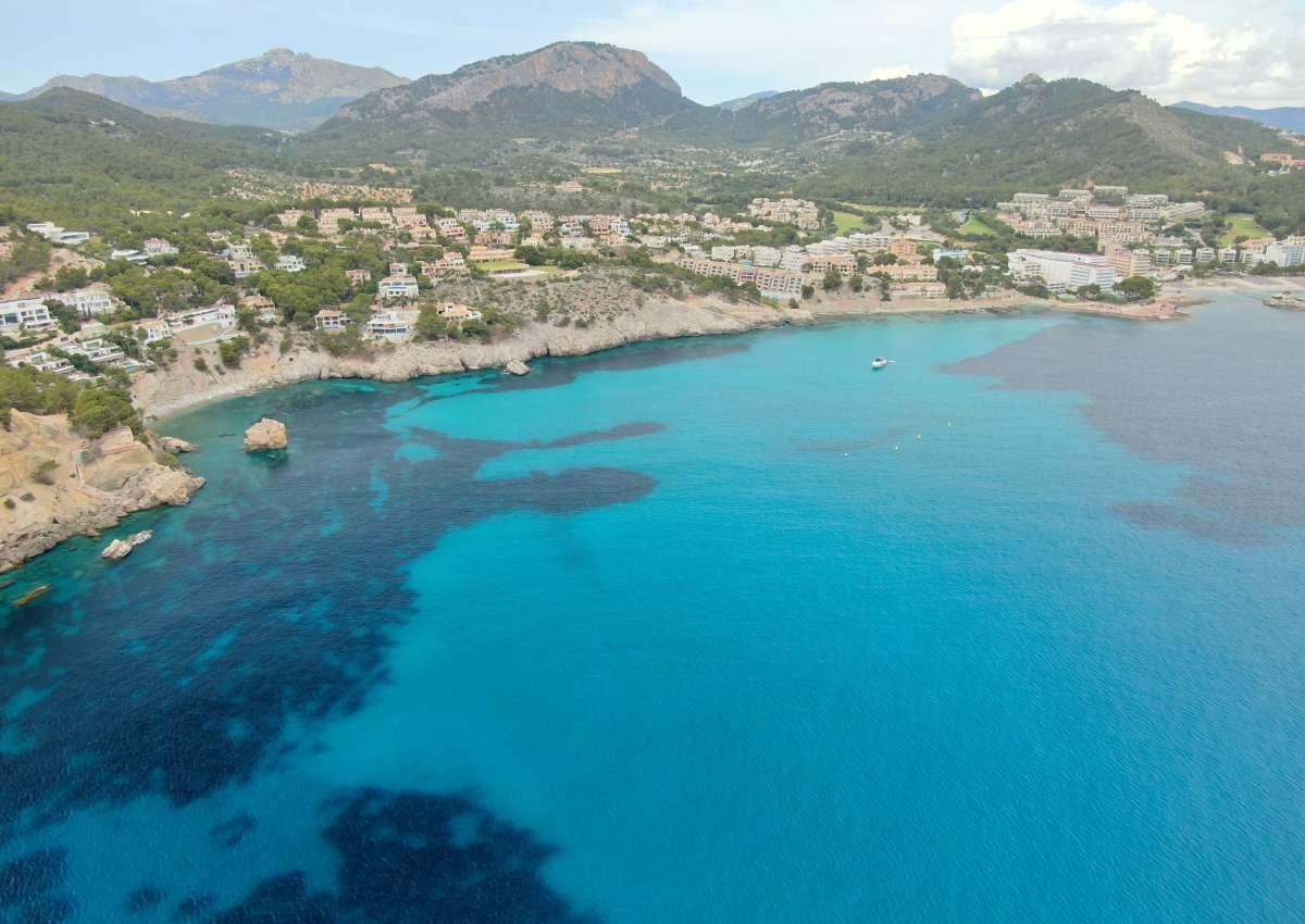 Mallorca - Camp de Mar, Anchor - Ankerplaats in de buurt van Andratx (Son Curt)