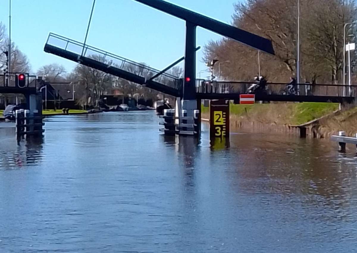 Hegedyksterbrege - Brücke bei Noardeast-Fryslân (Dokkum)
