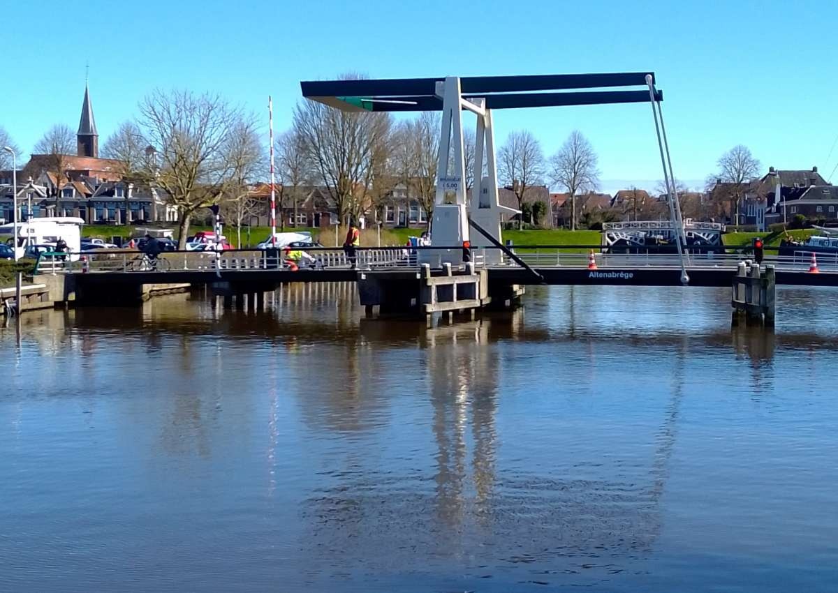 Altenabrege - Brücke bei Noardeast-Fryslân (Dokkum)