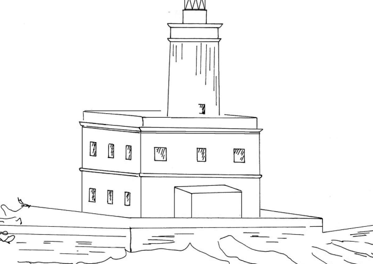 Lt Isola Bocca - Lighthouse near Olbia