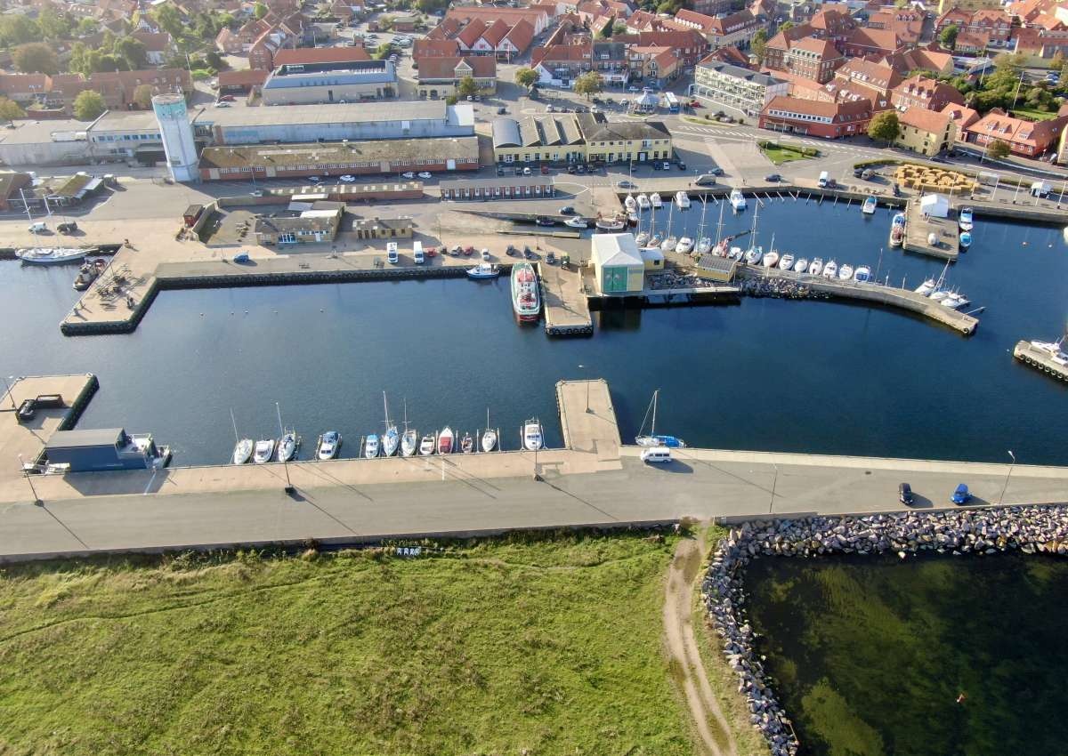 Nexø - Jachthaven in de buurt van Nexø