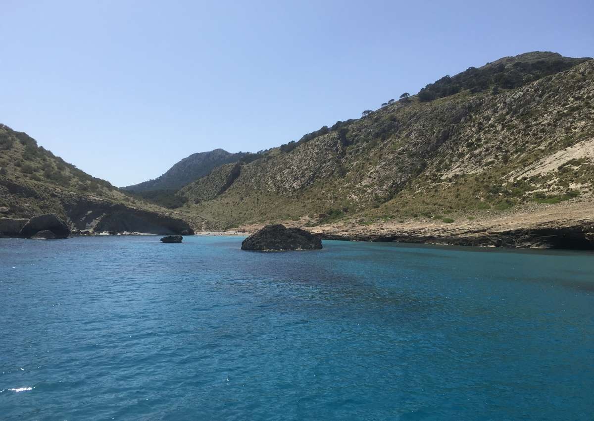 Mallorca - Cala Figuera, Anchor - Anchor près de Pollença