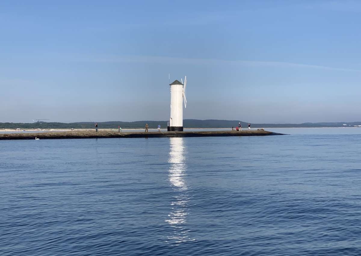 Swinemünde - Mlyny - Lighthouse near Świnoujście (Chorzelin)