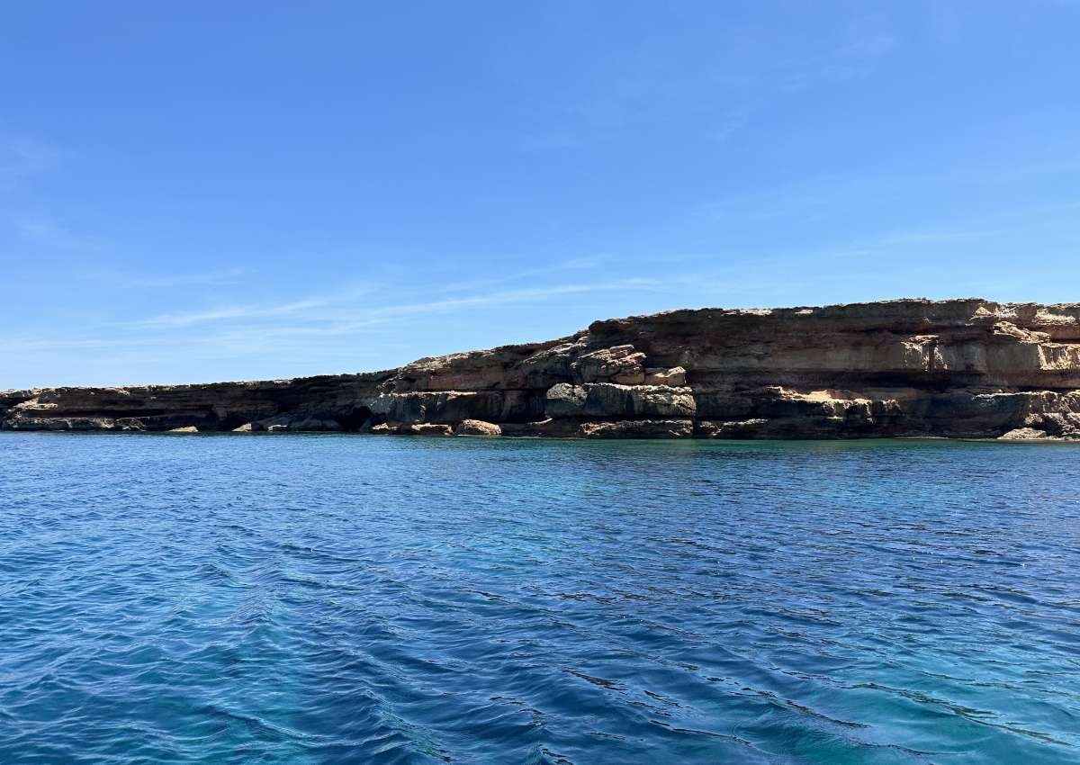 Ibiza - Islas Hormigas - Ankerplaats