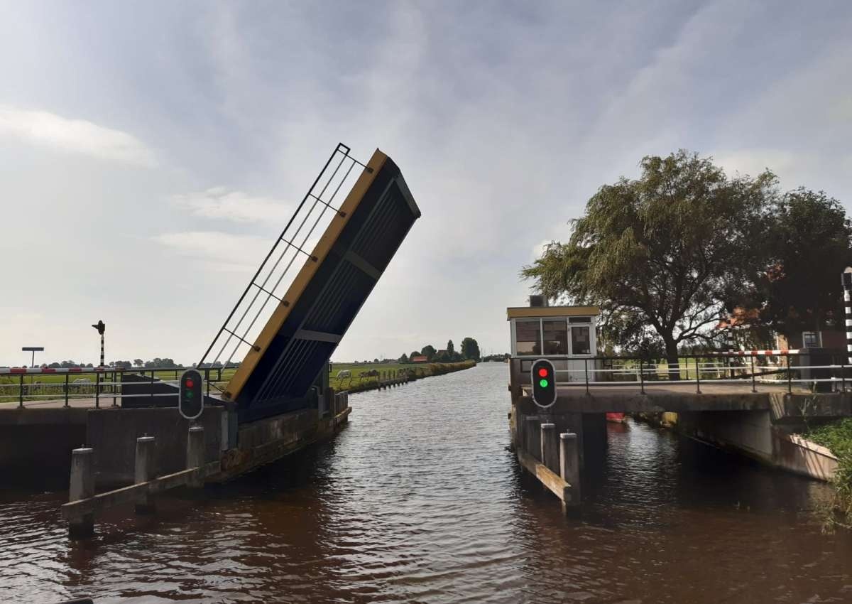 Hemmensbrug - Brücke bei Súdwest-Fryslân (Makkum)
