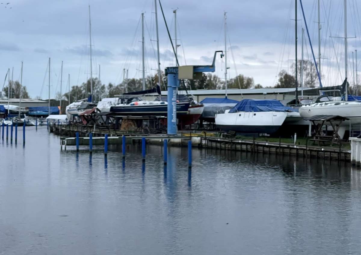 Ueckermünde - Bootswerft Baars - Hafen