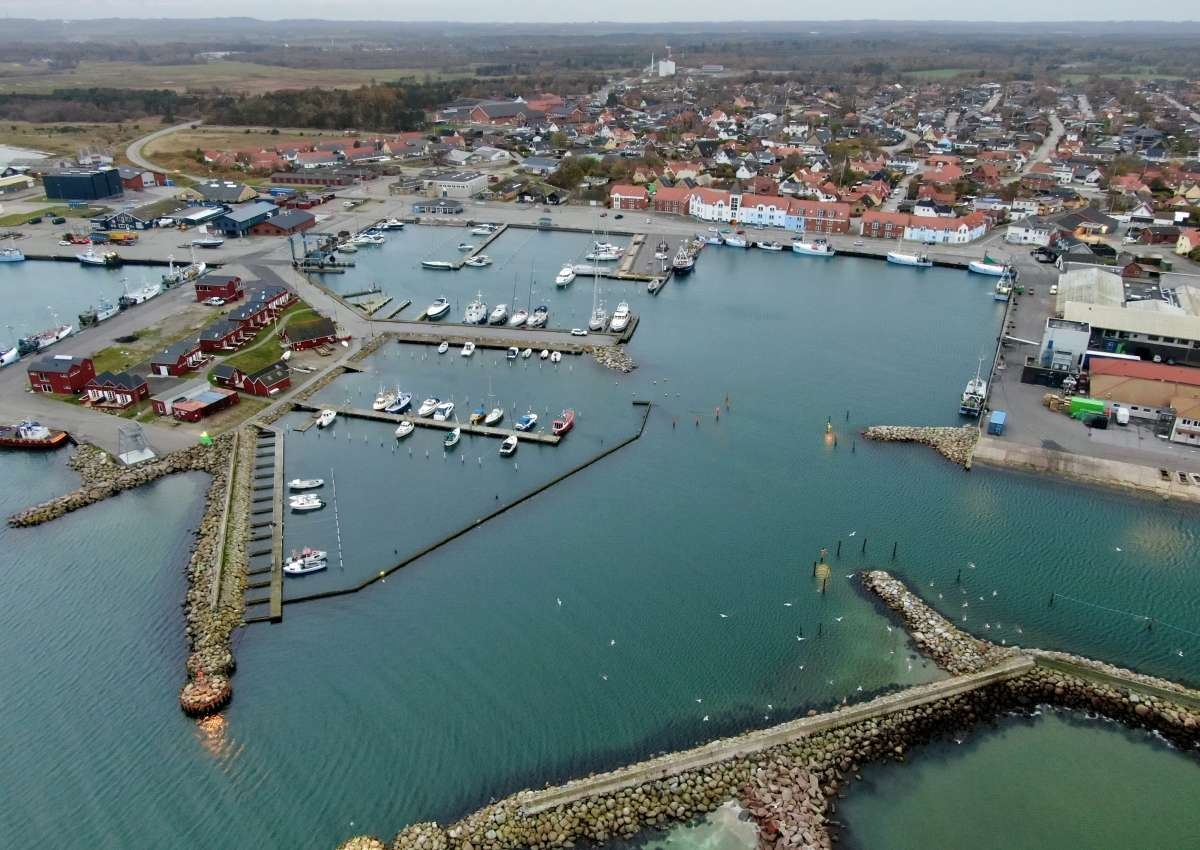Strandby - Hafen bei Kæret