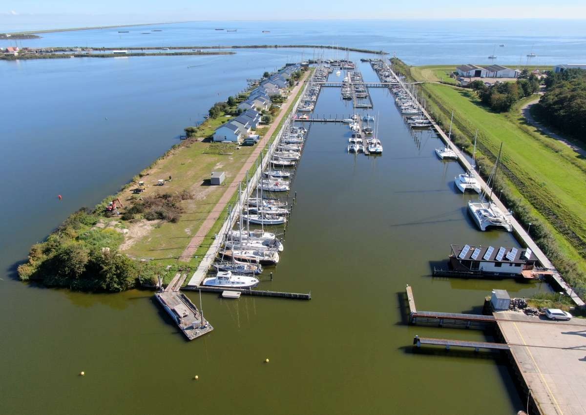 Marina Den Oever - Hafen bei Hollands Kroon (Wieringerwerf)