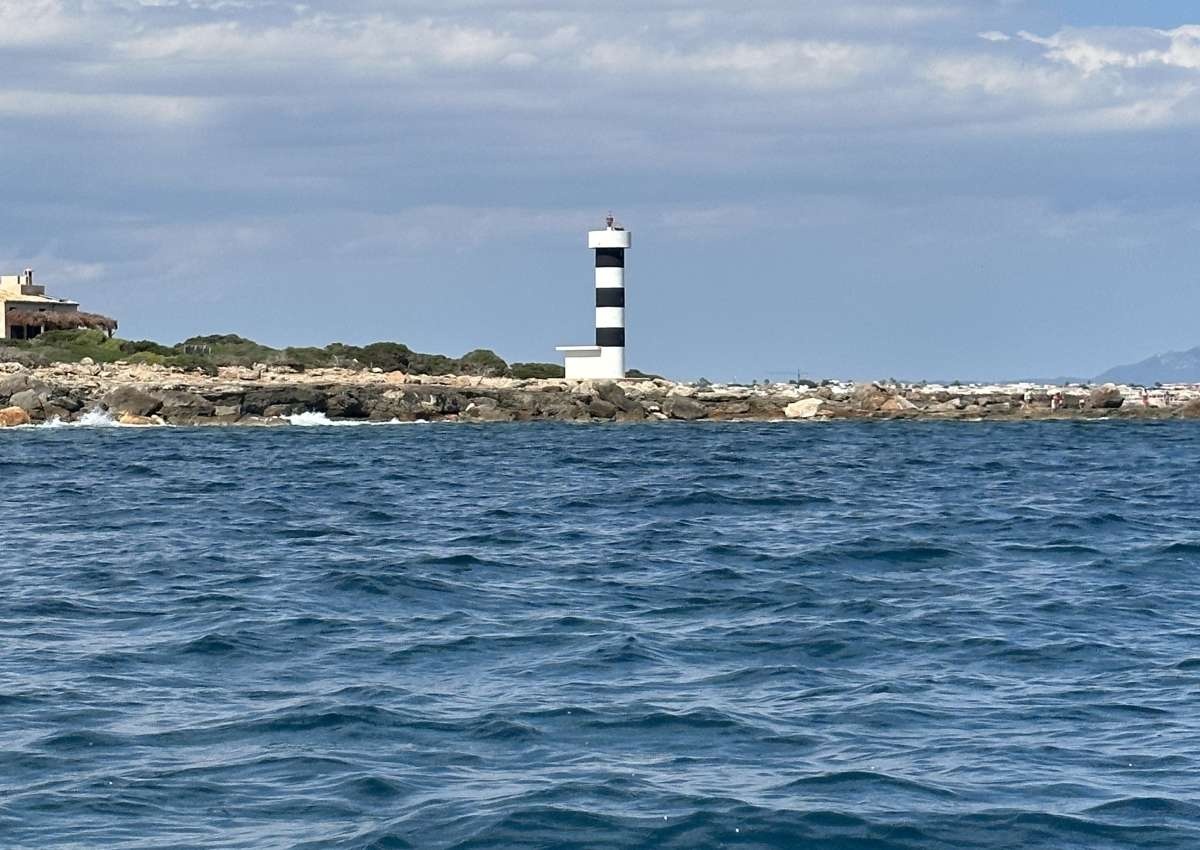 Mallorca - Punta Plana - Lighthouse near s'Estanyol de Migjorn