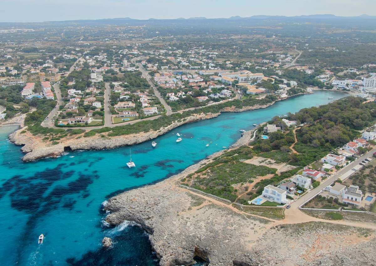 Menorca - Cala Santandria, Anchor - Ankerplatz bei Ciutadella