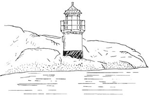 Mollösund - Lighthouse near Mollösund
