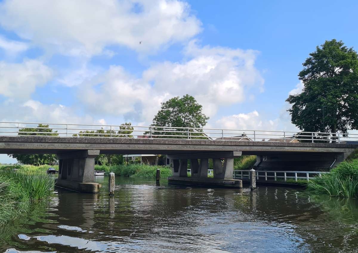 Dieperdehembrug - Brücke bei Súdwest-Fryslân (Bolsward)