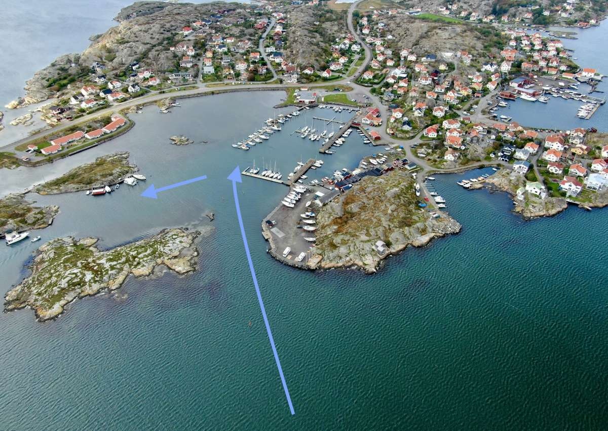 Hälsö - Hafen bei Hälsö