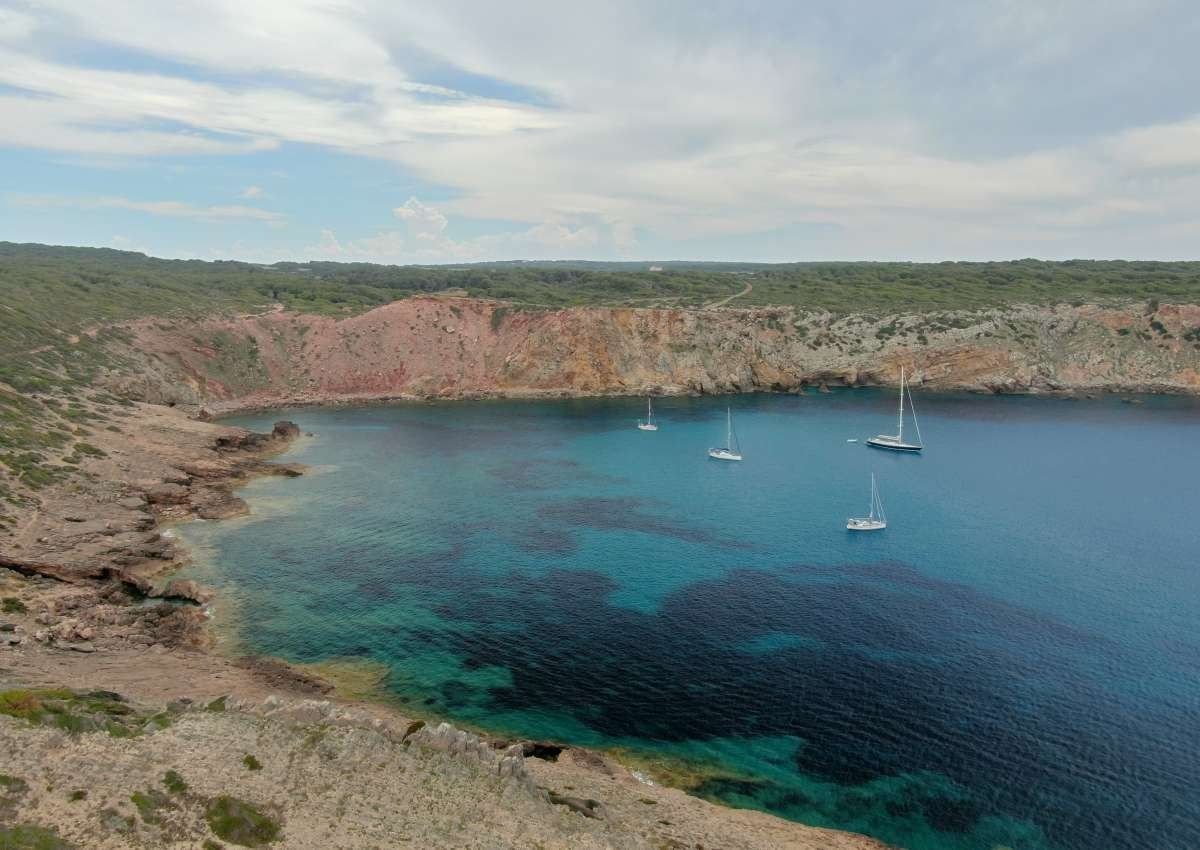 Menorca - Cala Fontanellas, Anchor - Anchor near Ciutadella (Coll de Cala Morell)