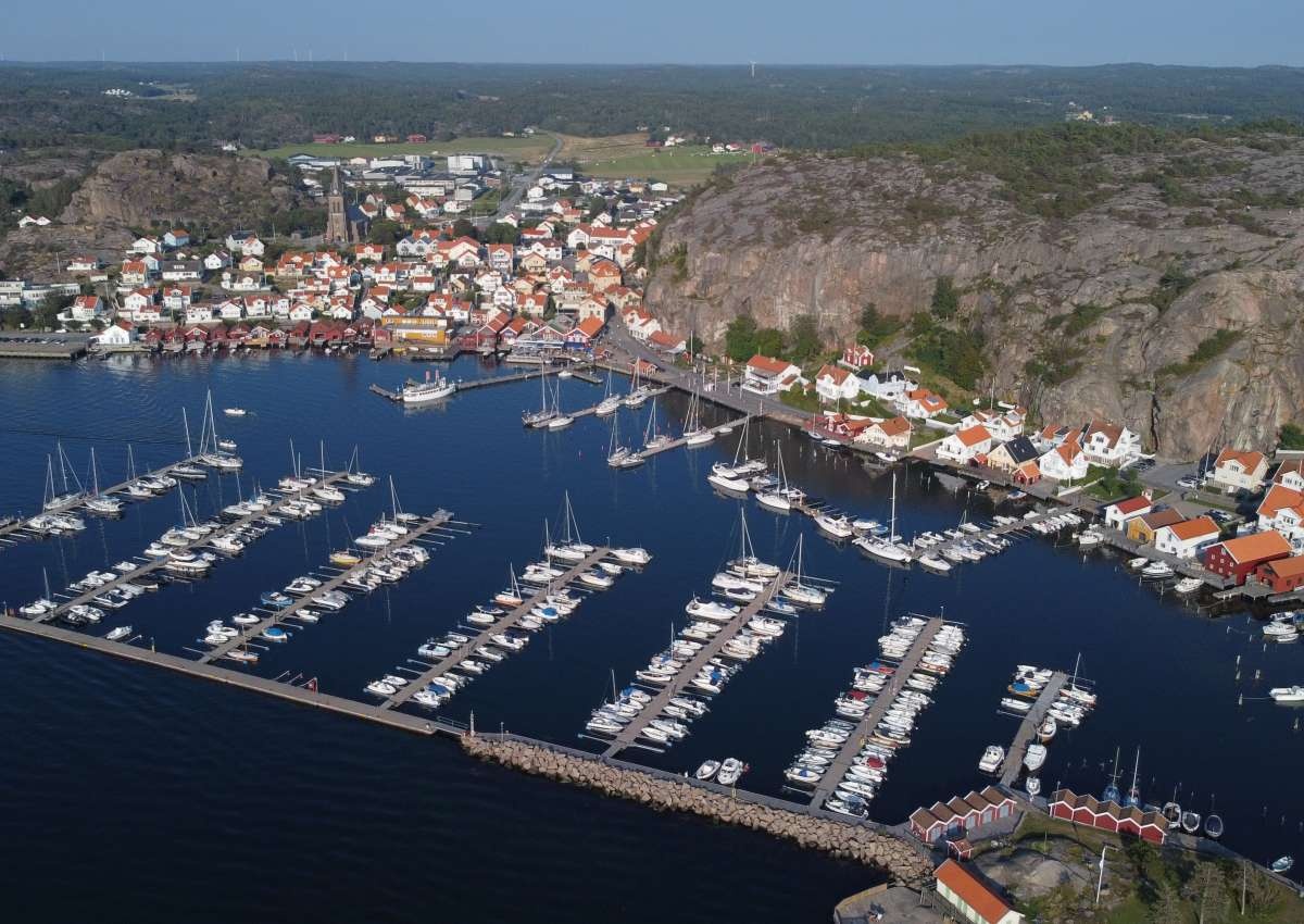 Fjällbacka - Jachthaven in de buurt van Fjällbacka