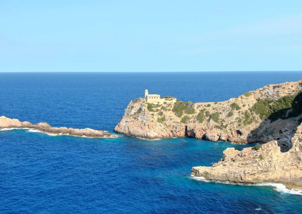 Clot d'es Llamp - Ibiza - Ankerplaats in de buurt van Cala Sant Vincent