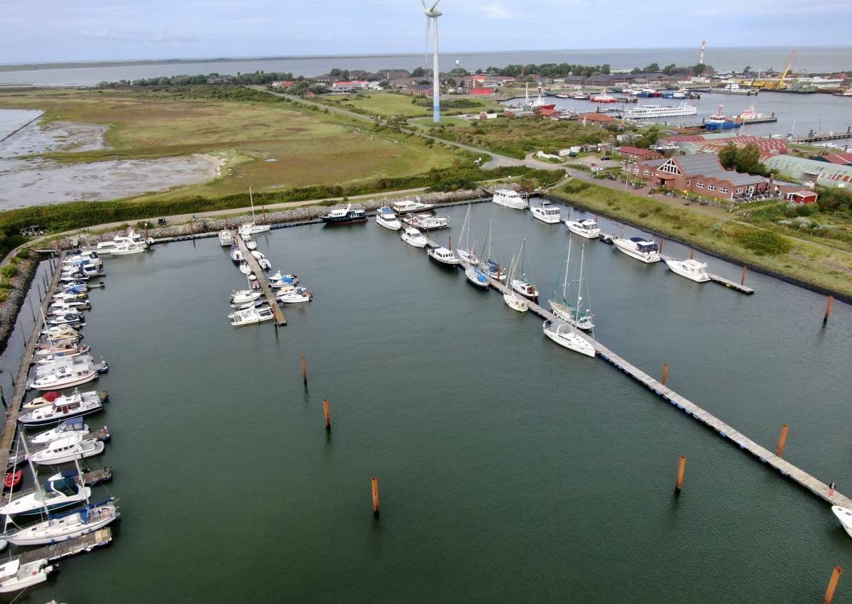 Borkum Yachthafen Port Henry - Marina près de Borkum (Borkum Reede)