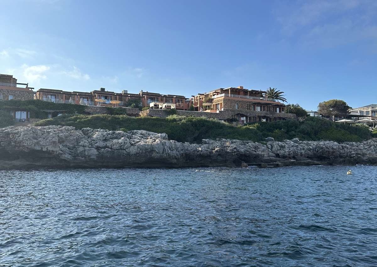 Menorca - Cala Fust, Anchor - Ankerplatz bei Binibequer Vell