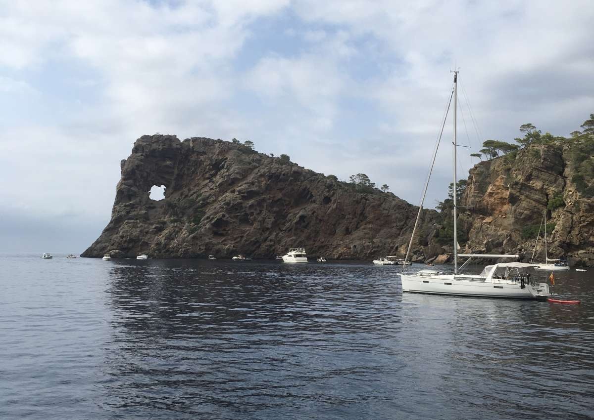 Mallorca - Cala Na Foradada, Anchor - Anchor près de Deià