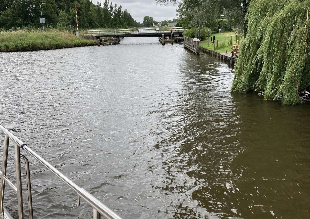 Gabrug - Brücke bei Westerkwartier (Zuidhorn)