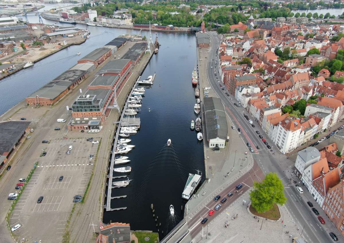 Lübeck - Museumshafen - Hafen bei Lübeck