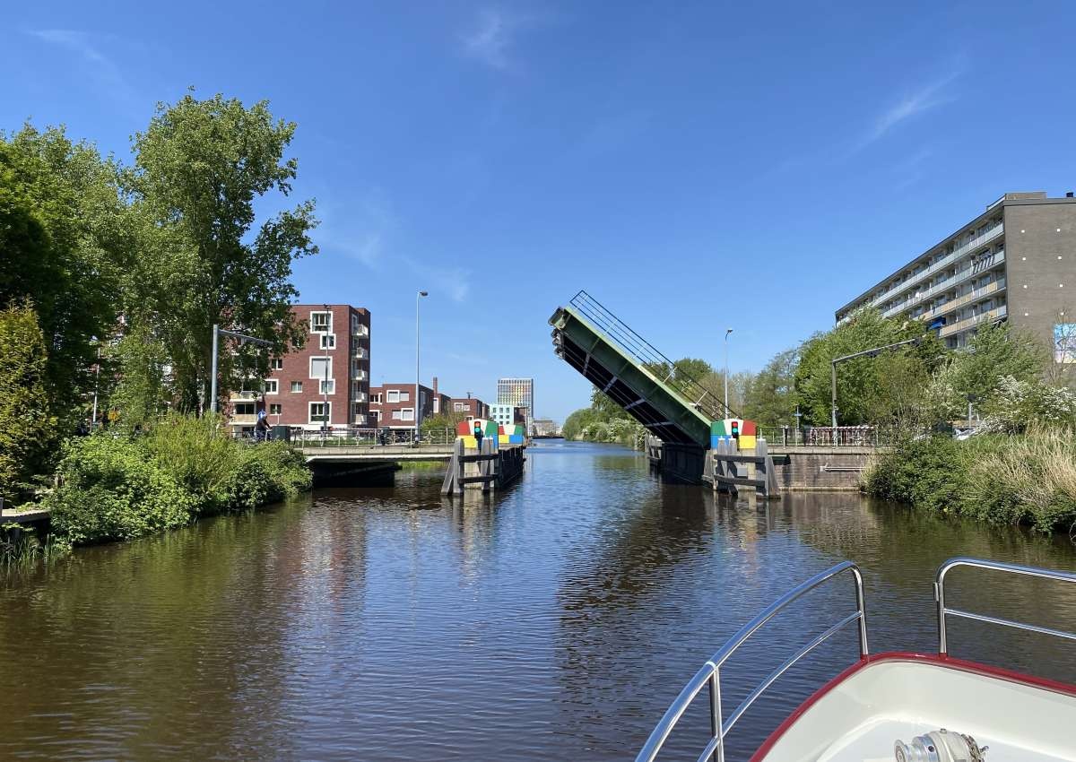 Pleiadenbrug - Brücke bei Groningen (West)