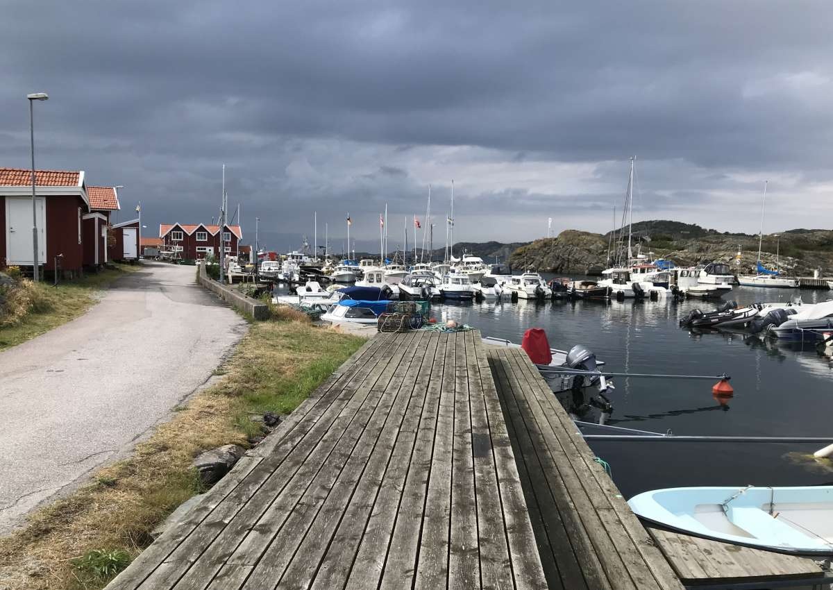 Stora Dyrön - Nordhamnen - Hafen bei Dyrön