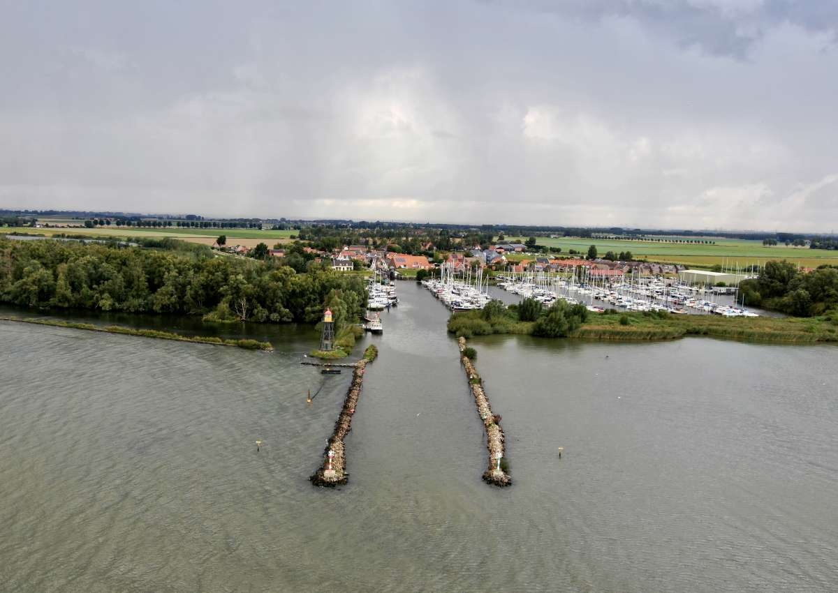 Marina Strijensas - Hafen bei Hoeksche Waard (Strijensas)