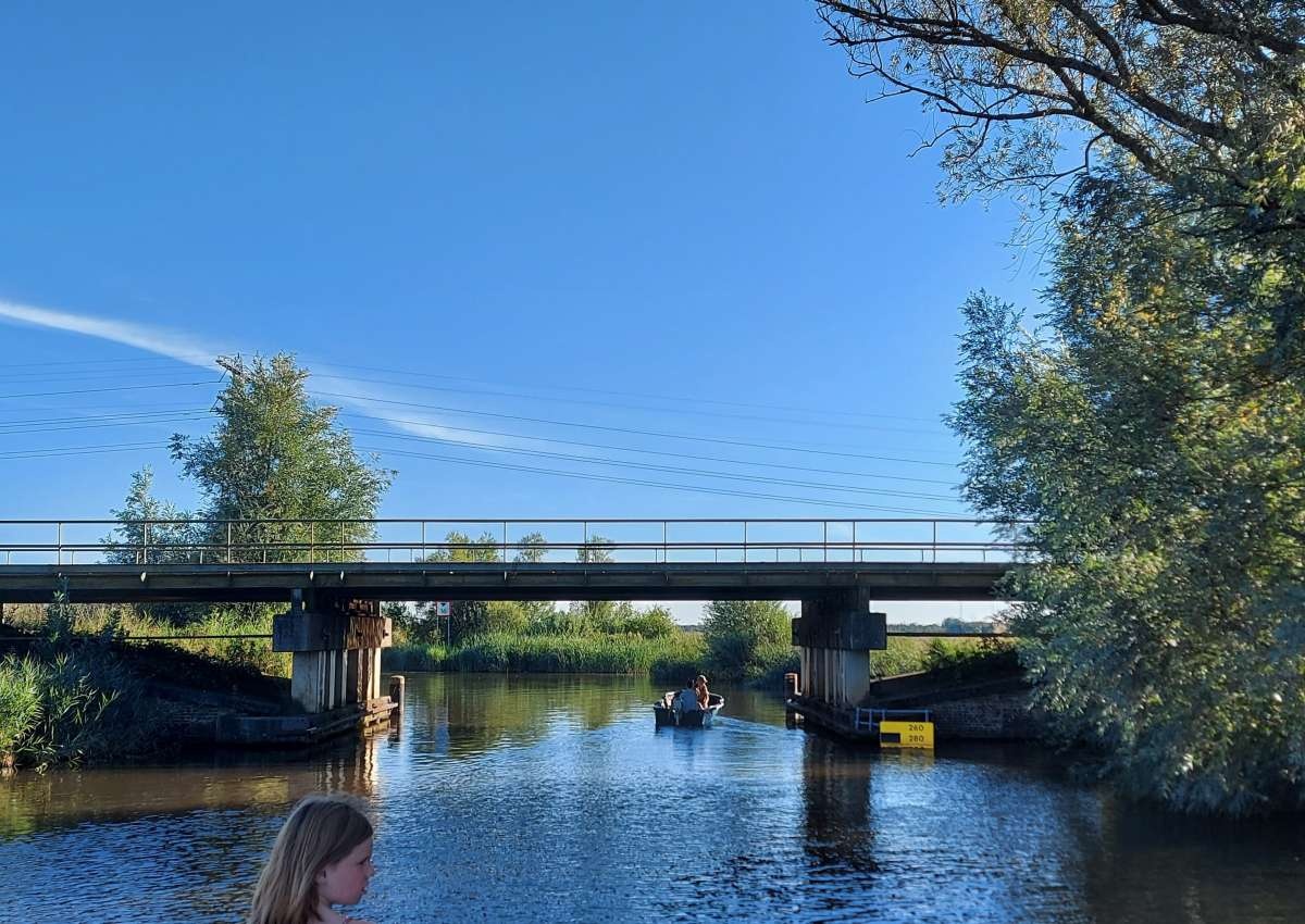 spoorbrug Haren - Brücke bei Midden-Groningen