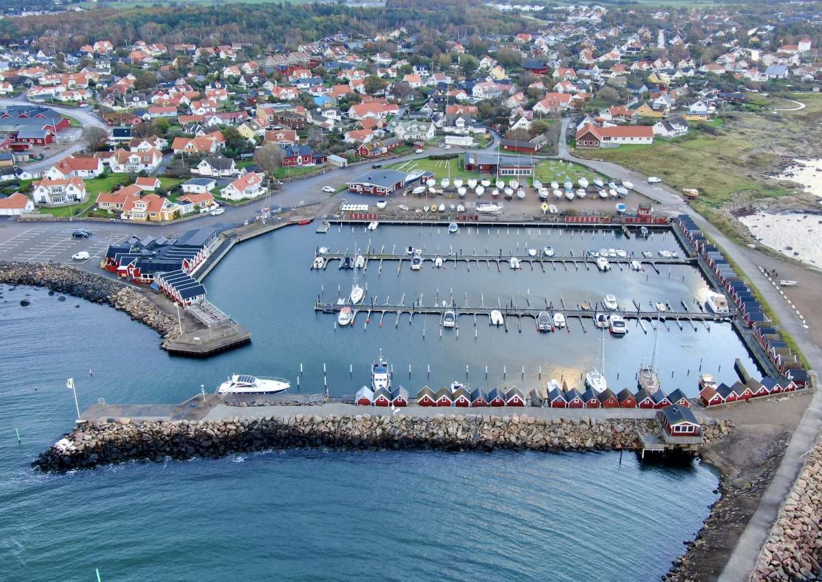 Träslövsläge Yachthafen - Hafen bei Träslövsläge (Vare)