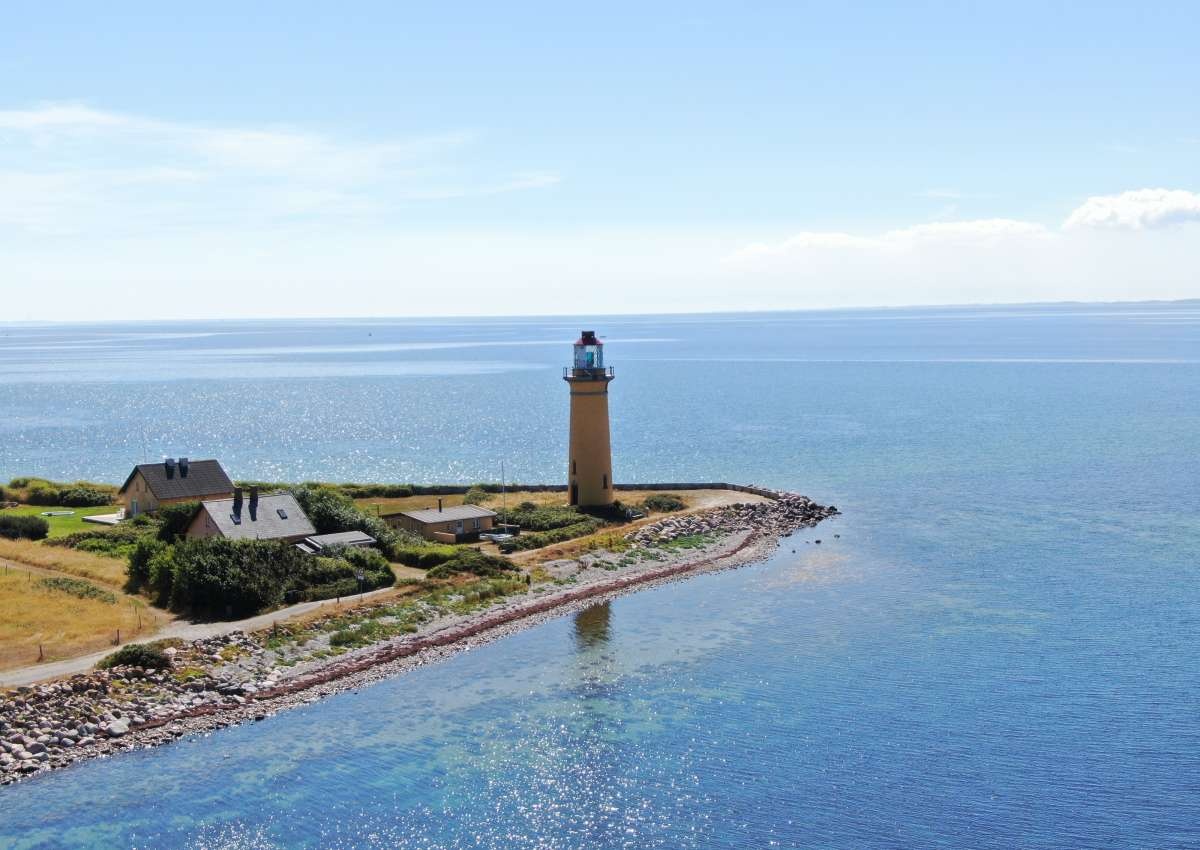Omø - Lighthouse near Omø By