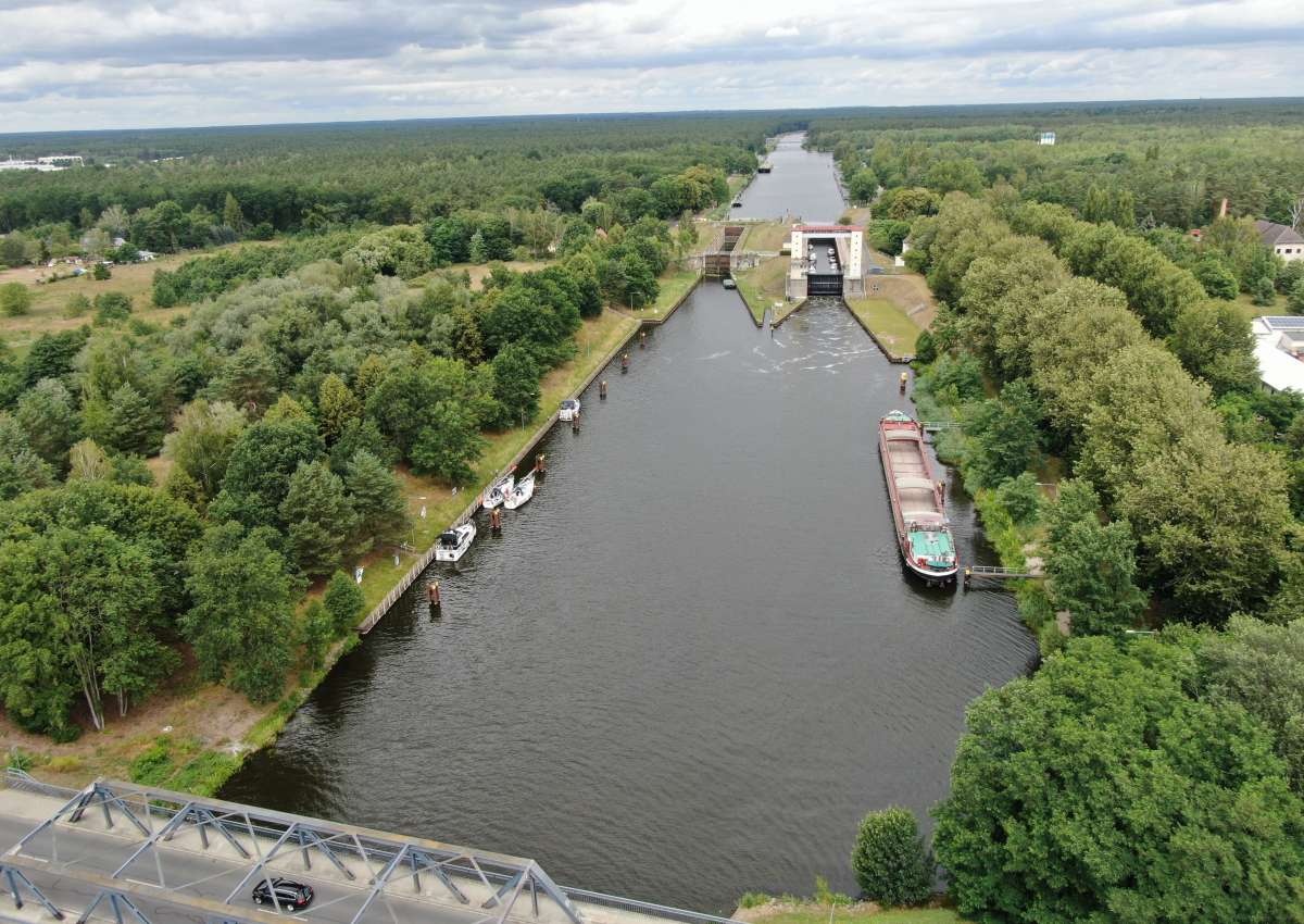 Oder-Havel-Kanal - Schleuse Lehnitz - Navinfo near Oranienburg (Lehnitz)