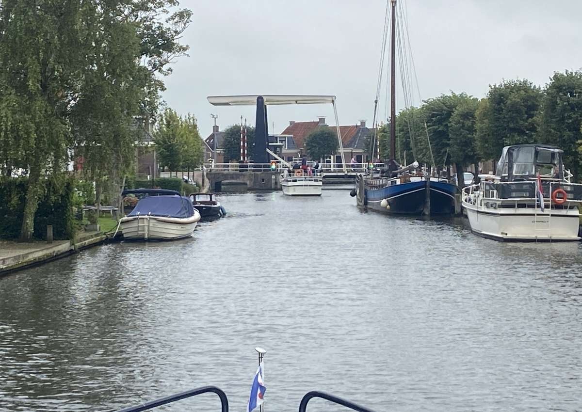 brug De Zijl - Brücke bei Súdwest-Fryslân (IJlst)