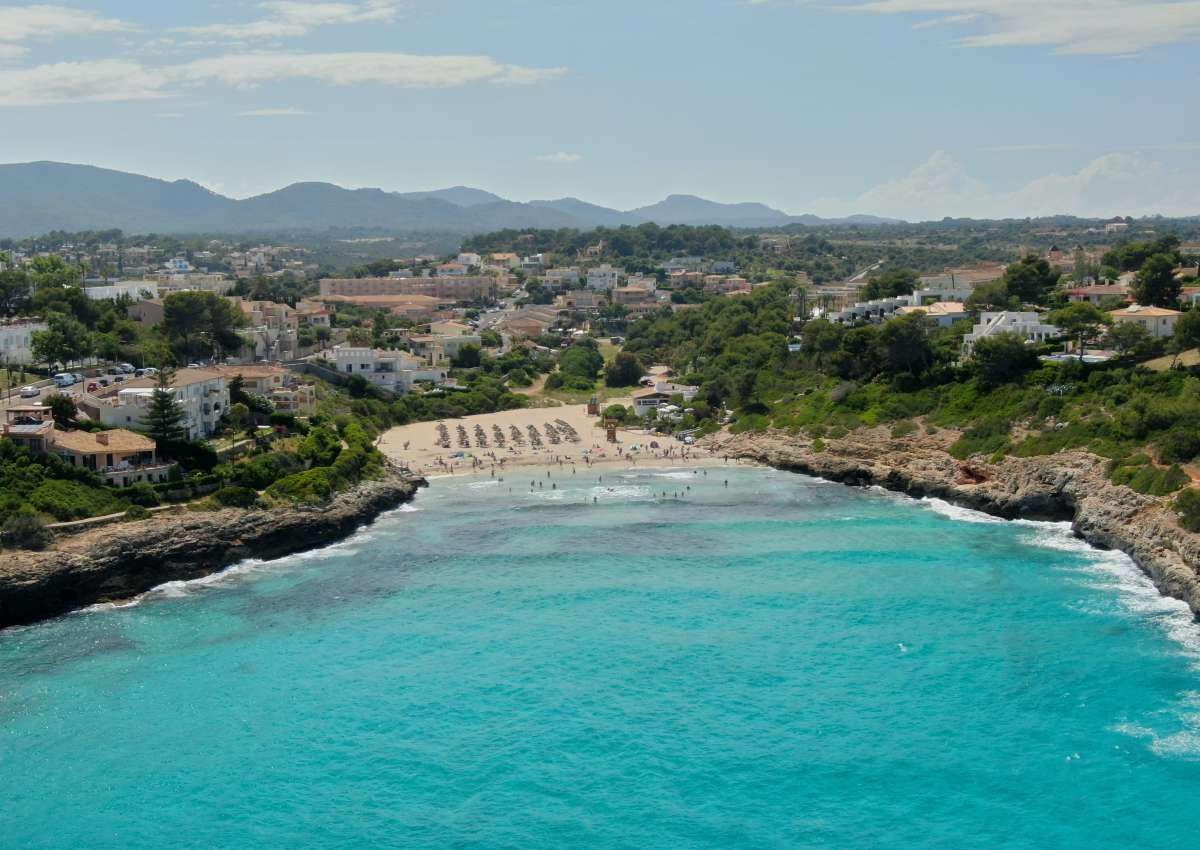 Mallorca - Cala Anguilla, Anchor - Ankerplatz bei Manacor (Portocristo)