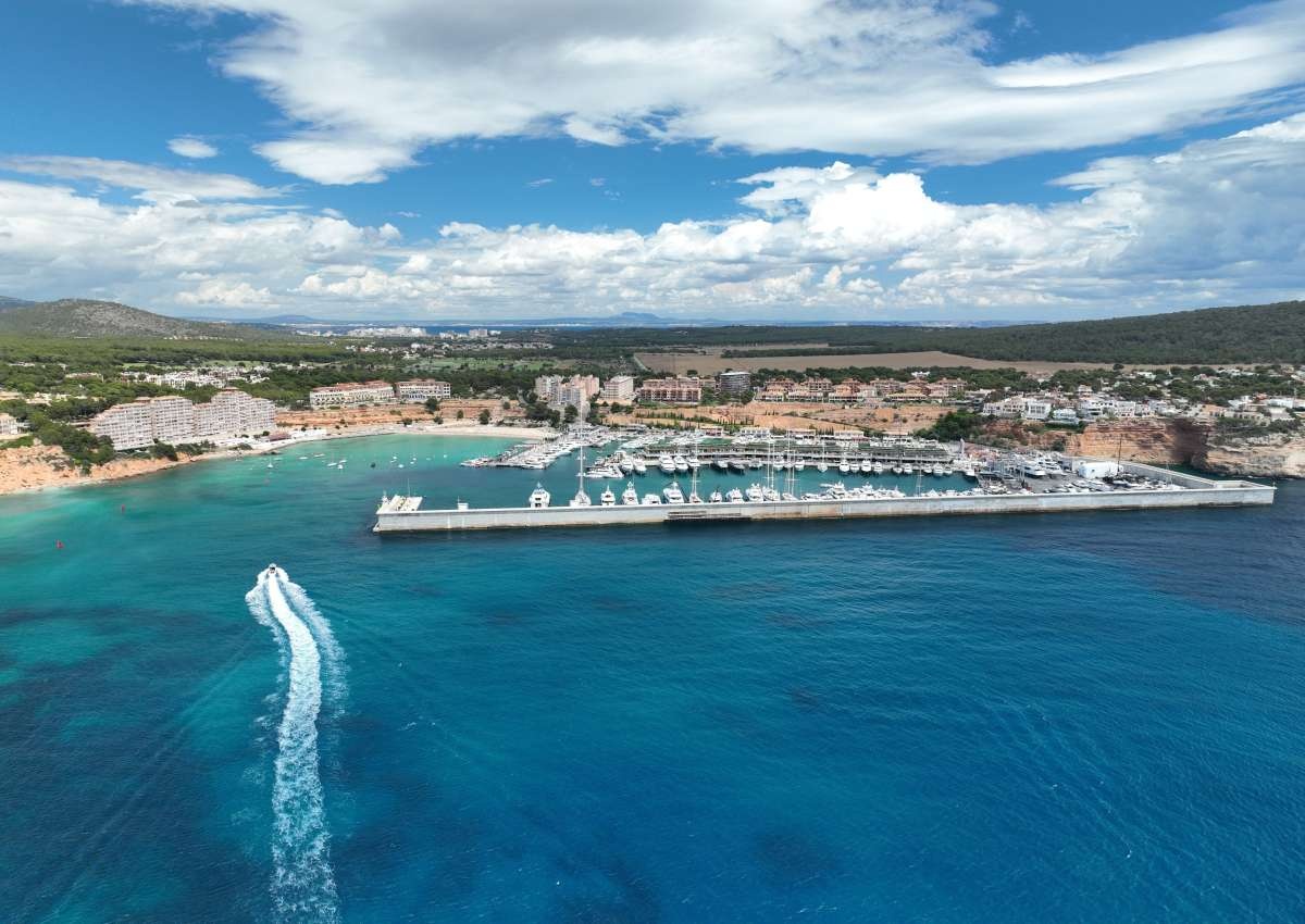 Mallorca - Port Adriano, Hbr - Jachthaven in de buurt van Calvià (el Toro)