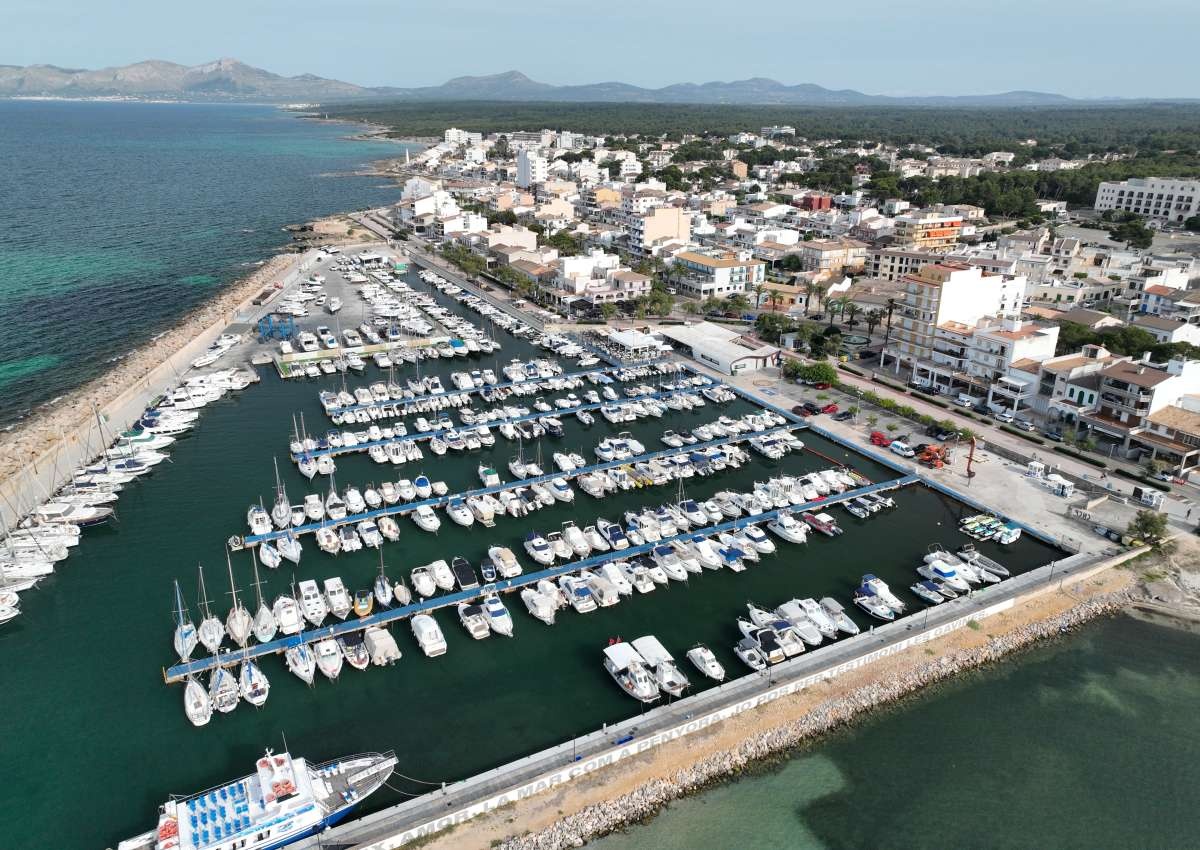 Mallorca - Ca‘n Picafort, Hbr - Jachthaven in de buurt van Santa Margalida