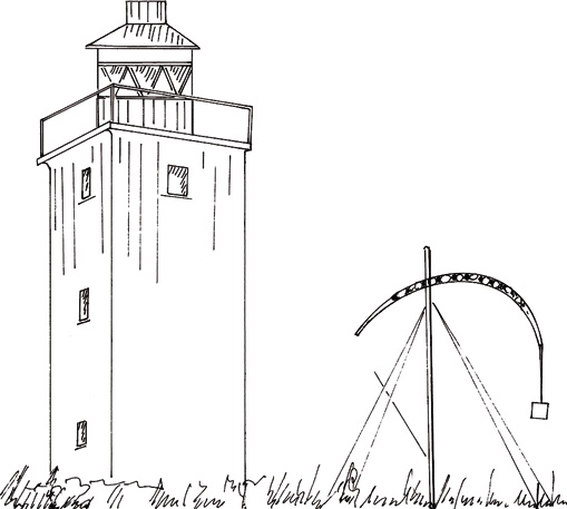 Knudshoved - Leuchtturm