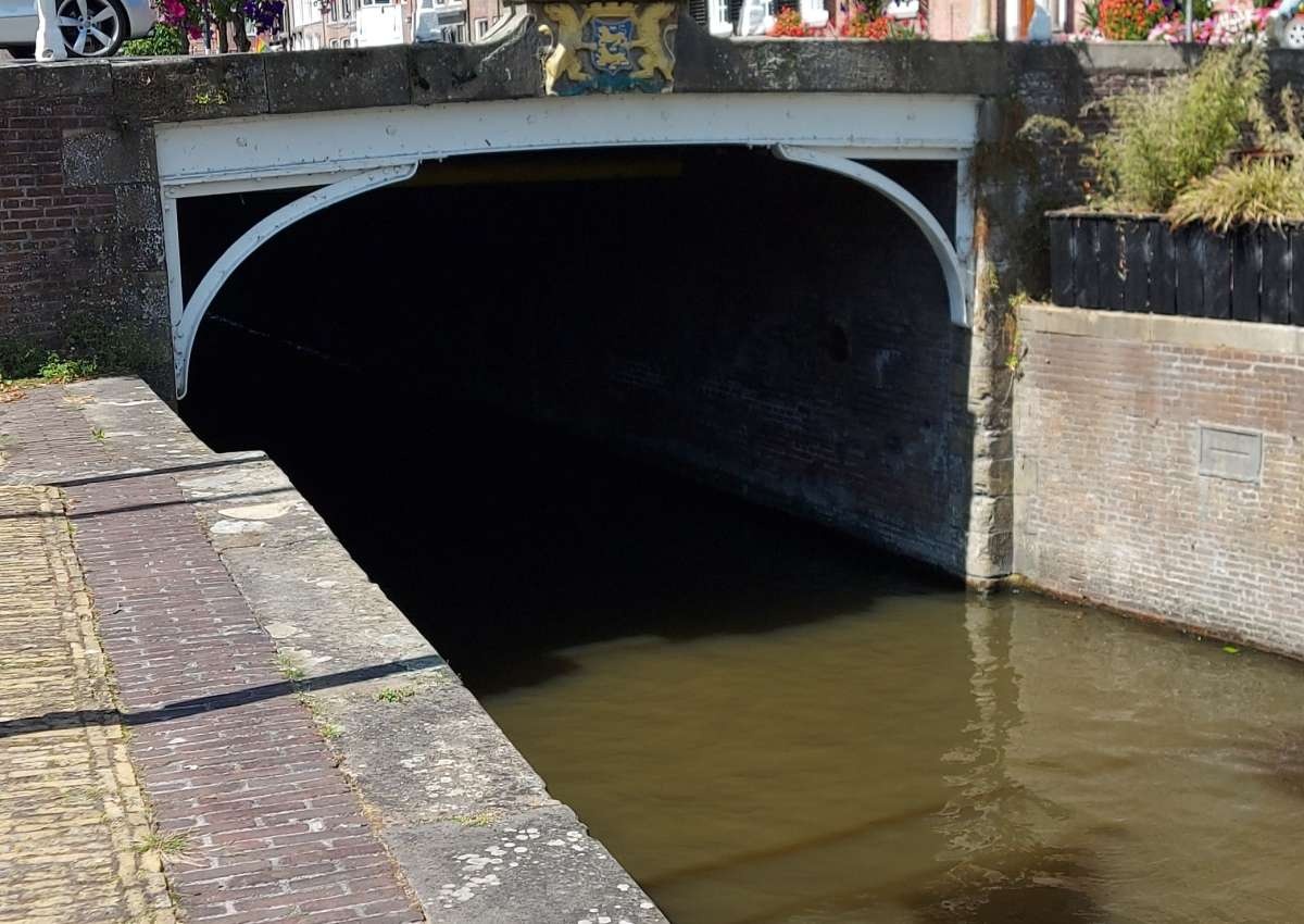 brug centrum Dokkum - Brücke bei Noardeast-Fryslân (Dokkum)
